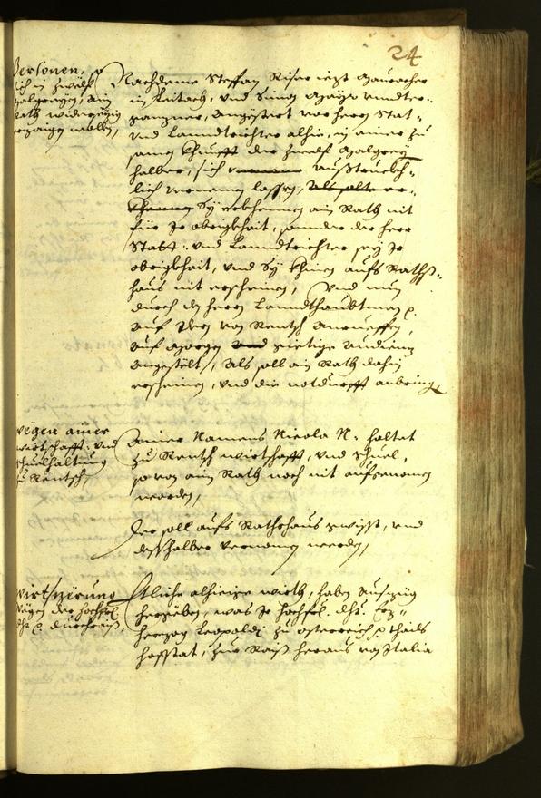 Civic Archives of Bozen-Bolzano - BOhisto Minutes of the council 1626 