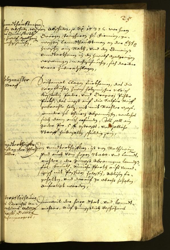 Civic Archives of Bozen-Bolzano - BOhisto Minutes of the council 1626 