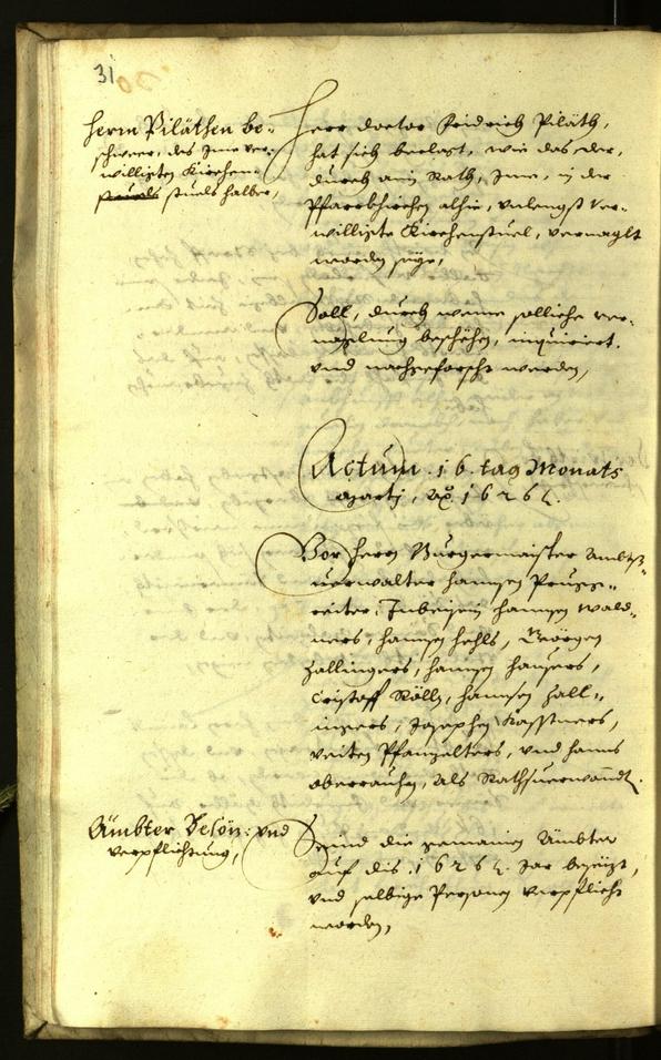 Civic Archives of Bozen-Bolzano - BOhisto Minutes of the council 1626 