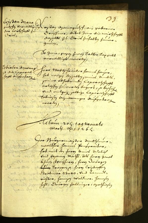 Civic Archives of Bozen-Bolzano - BOhisto Minutes of the council 1626 