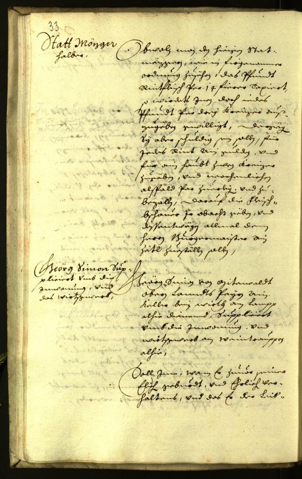 Civic Archives of Bozen-Bolzano - BOhisto Minutes of the council 1626 