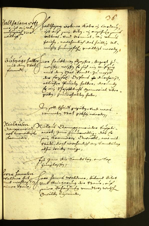 Civic Archives of Bozen-Bolzano - BOhisto Minutes of the council 1626 