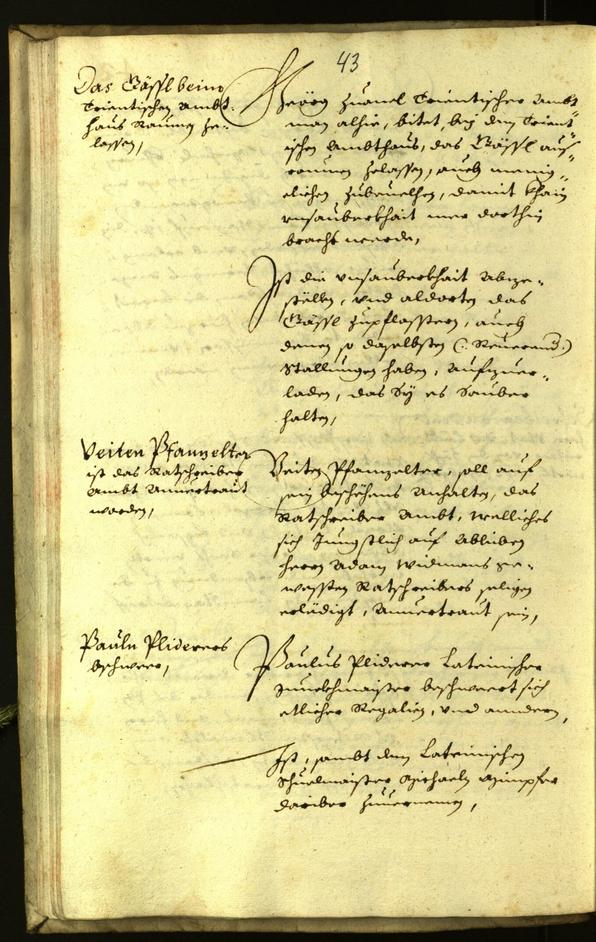 Civic Archives of Bozen-Bolzano - BOhisto Minutes of the council 1626 