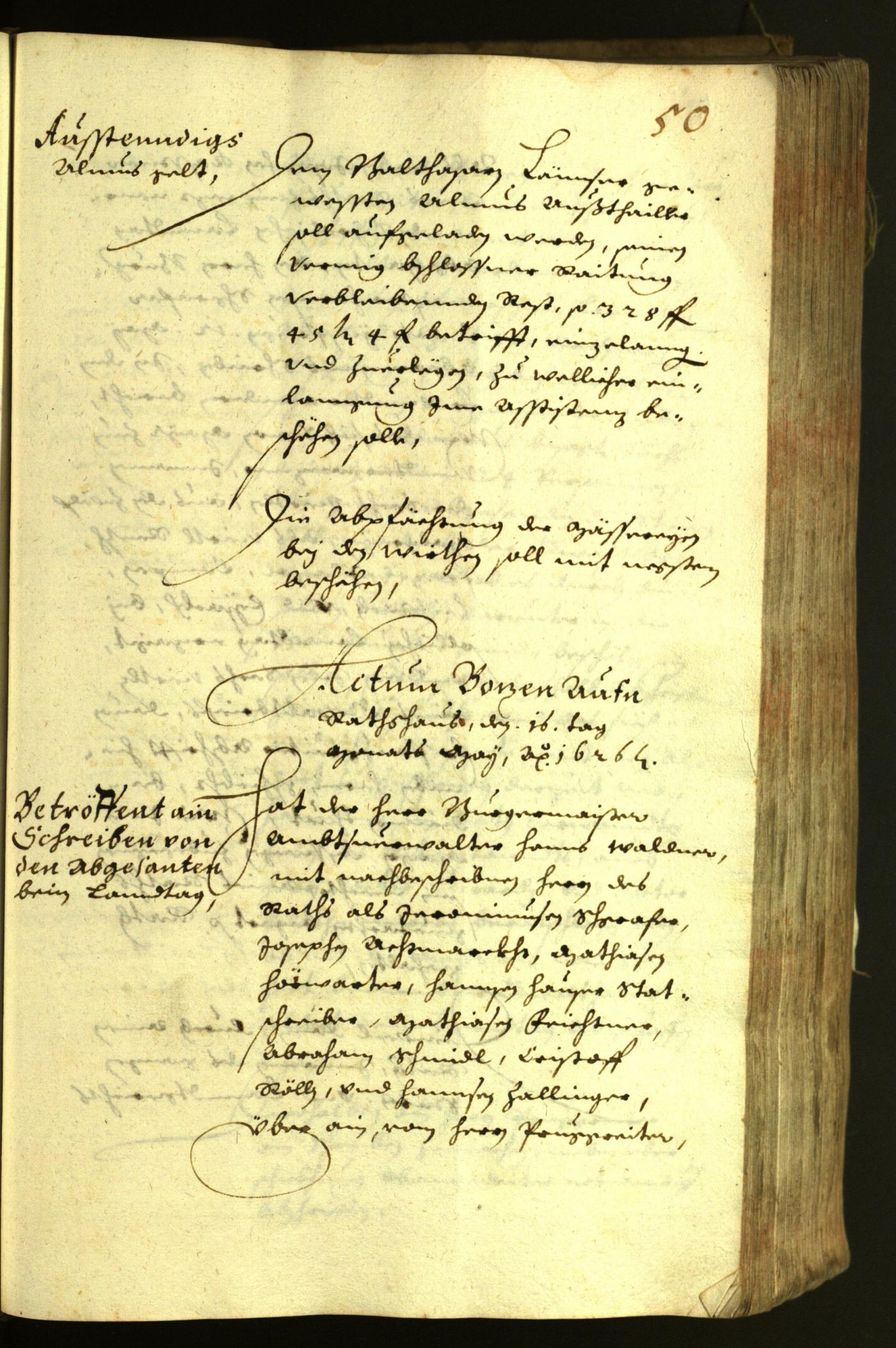 Civic Archives of Bozen-Bolzano - BOhisto Minutes of the council 1626 