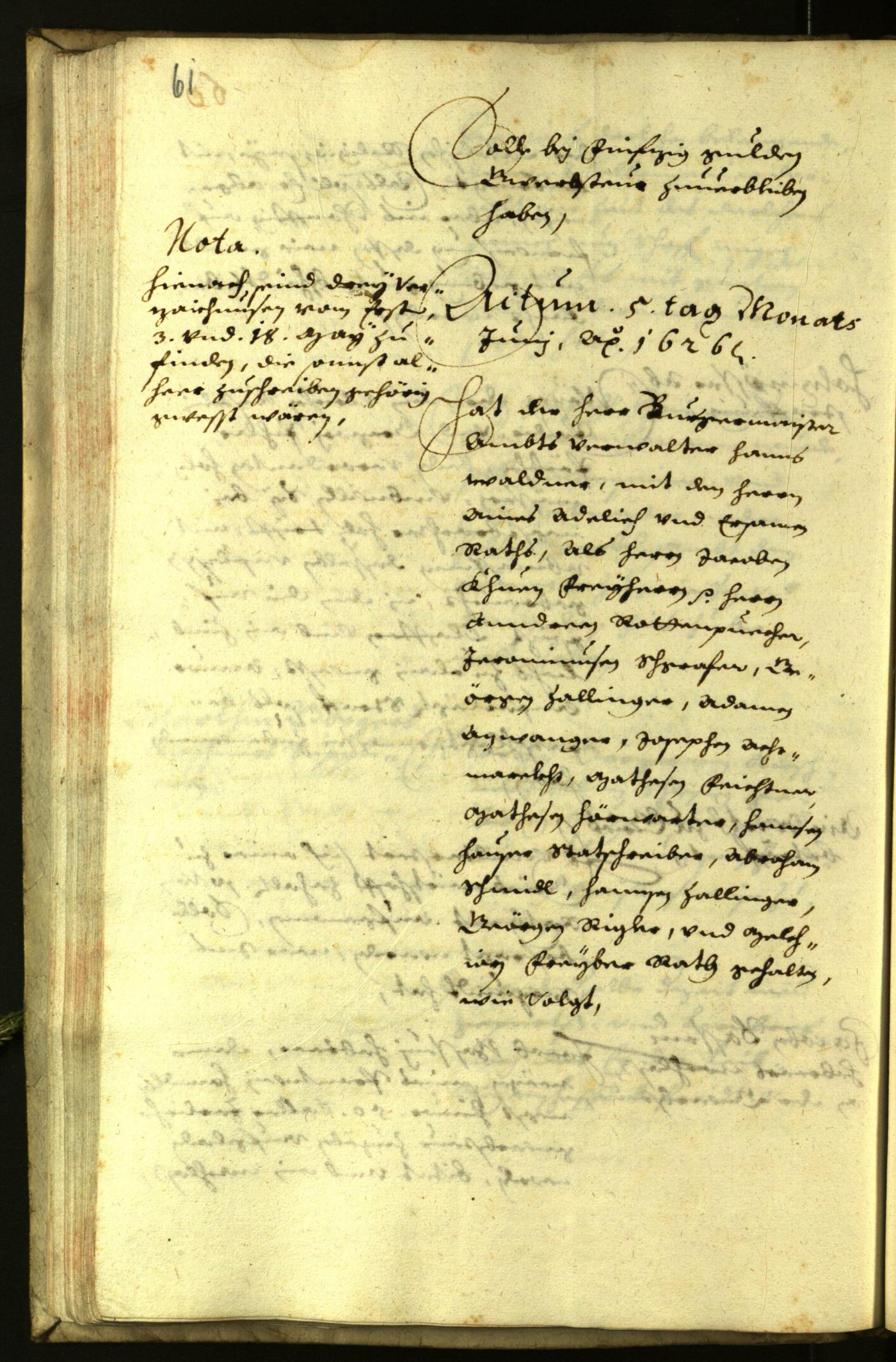 Civic Archives of Bozen-Bolzano - BOhisto Minutes of the council 1626 