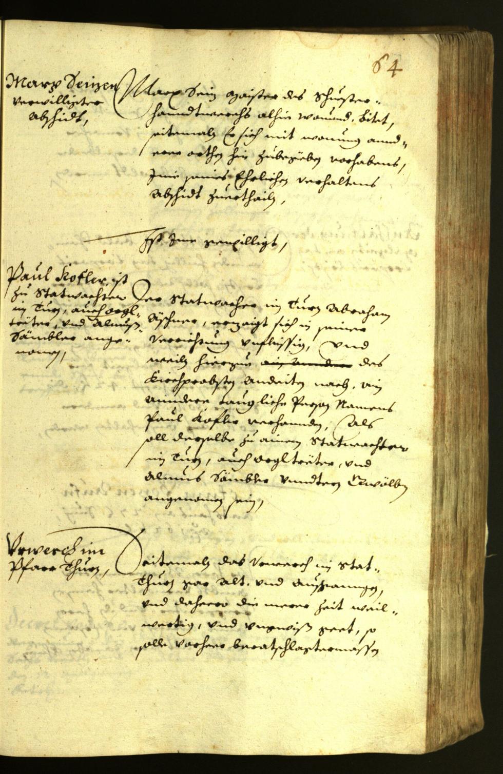 Civic Archives of Bozen-Bolzano - BOhisto Minutes of the council 1626 