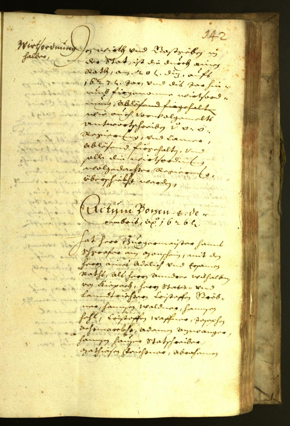 Civic Archives of Bozen-Bolzano - BOhisto Minutes of the council 1626 