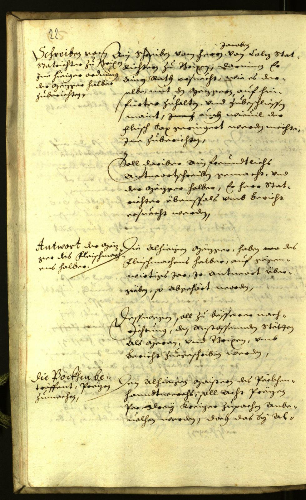 Civic Archives of Bozen-Bolzano - BOhisto Minutes of the council 1626 