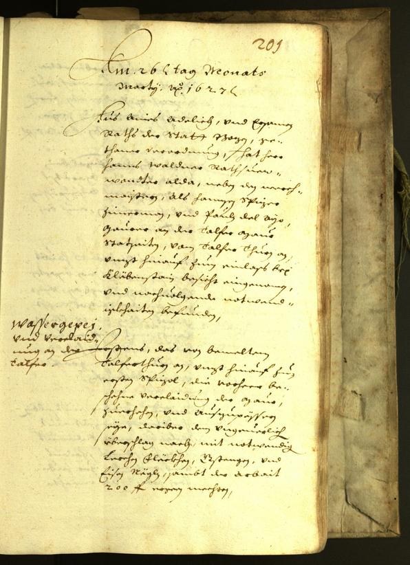 Civic Archives of Bozen-Bolzano - BOhisto Minutes of the council 1627 