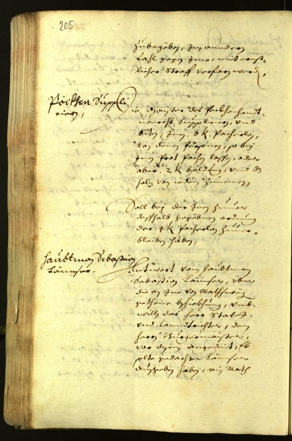 Civic Archives of Bozen-Bolzano - BOhisto Minutes of the council 1627 