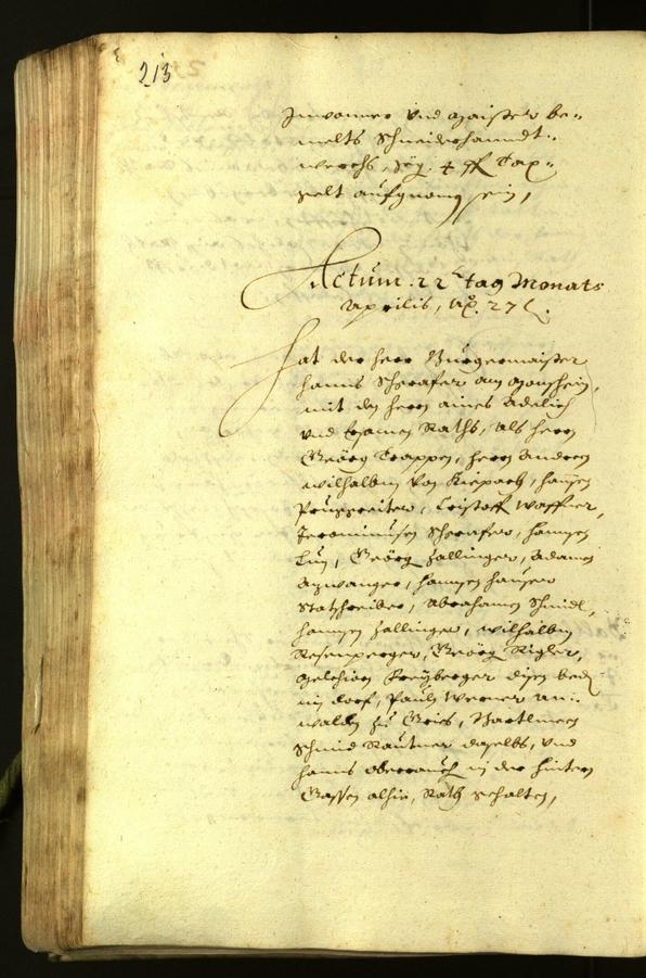 Civic Archives of Bozen-Bolzano - BOhisto Minutes of the council 1627 