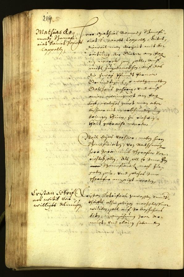 Civic Archives of Bozen-Bolzano - BOhisto Minutes of the council 1627 