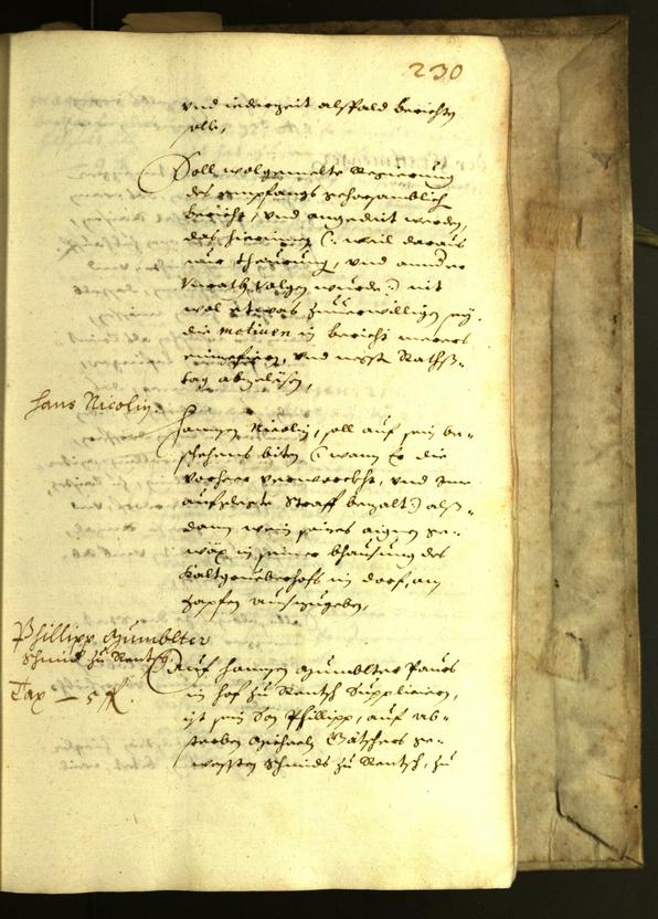 Stadtarchiv Bozen - BOhisto Ratsprotokoll 1627 