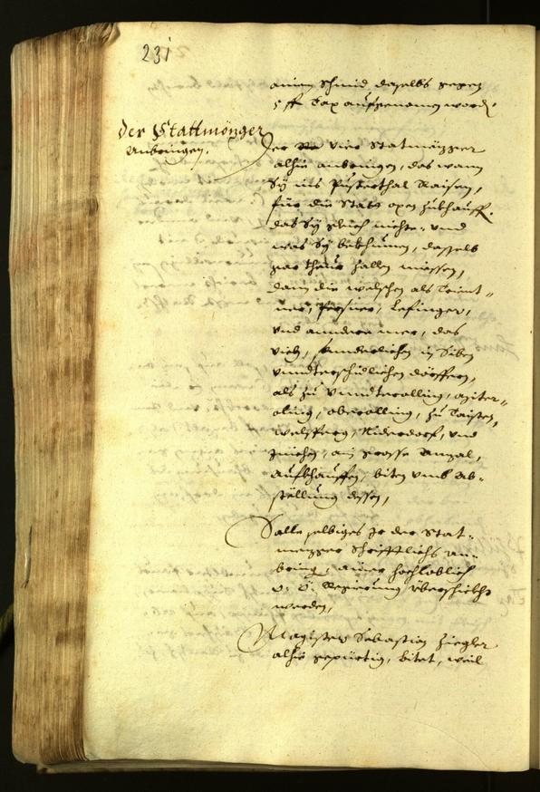 Civic Archives of Bozen-Bolzano - BOhisto Minutes of the council 1627 