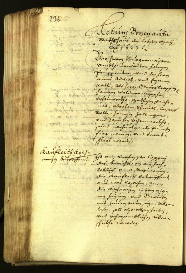 Civic Archives of Bozen-Bolzano - BOhisto Minutes of the council 1627 