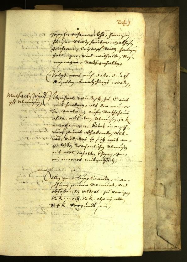 Stadtarchiv Bozen - BOhisto Ratsprotokoll 1627 