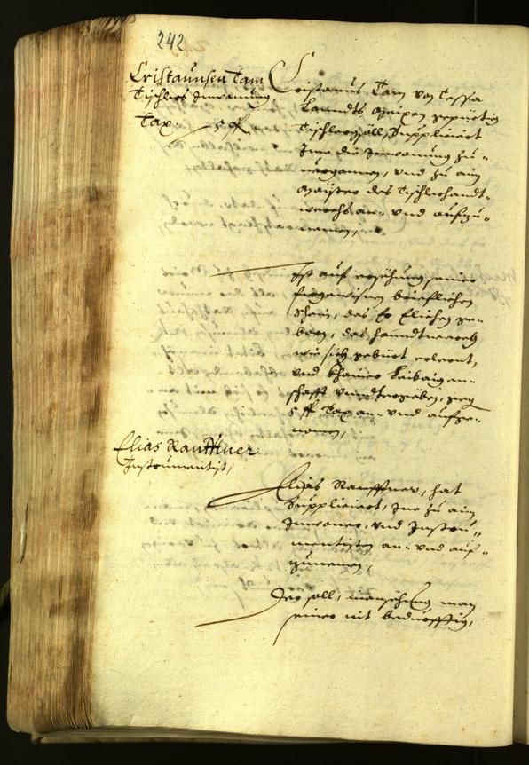 Stadtarchiv Bozen - BOhisto Ratsprotokoll 1627 