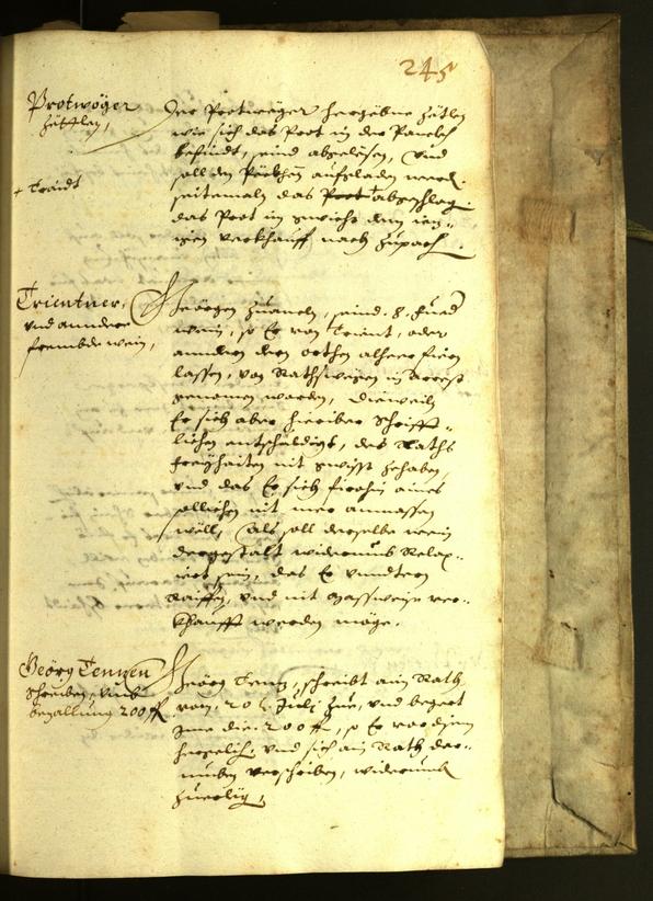 Civic Archives of Bozen-Bolzano - BOhisto Minutes of the council 1627 