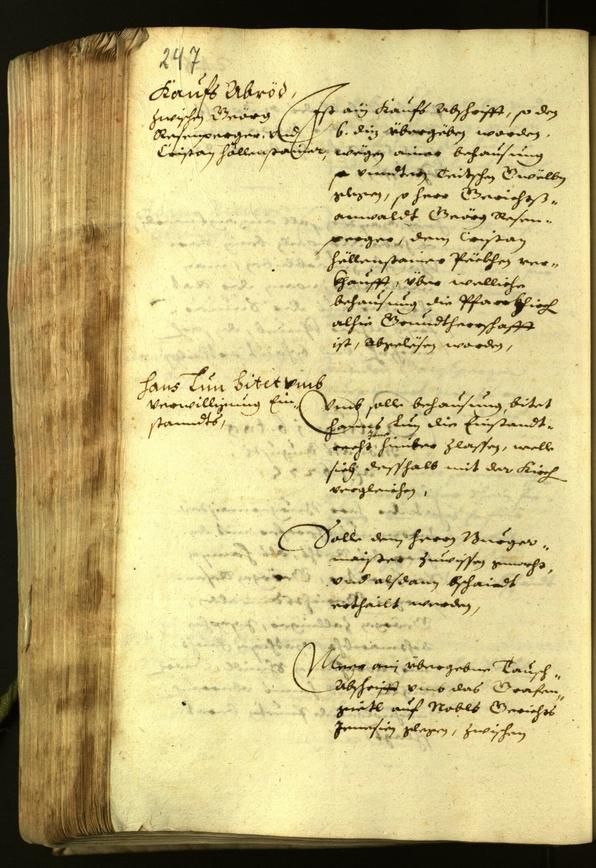 Civic Archives of Bozen-Bolzano - BOhisto Minutes of the council 1627 