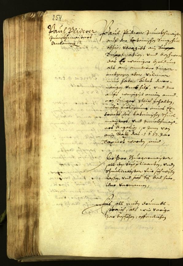 Civic Archives of Bozen-Bolzano - BOhisto Minutes of the council 1627 