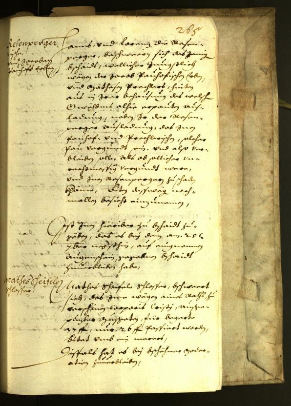 Civic Archives of Bozen-Bolzano - BOhisto Minutes of the council 1627 