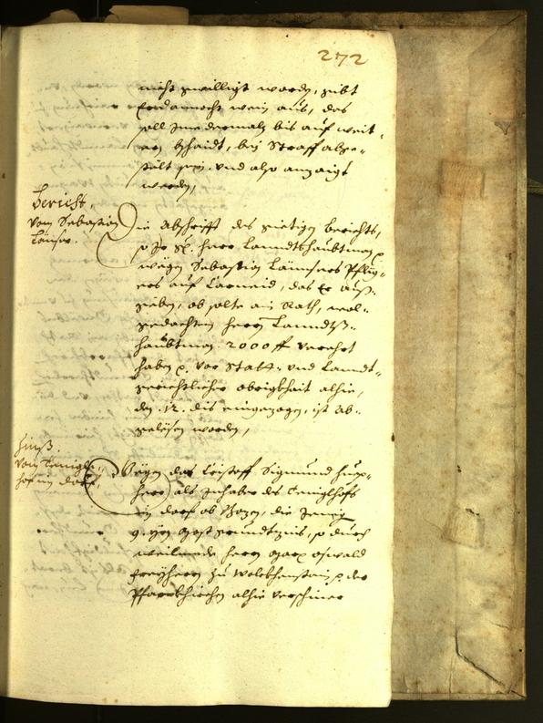 Archivio Storico della Città di Bolzano - BOhisto protocollo consiliare 1627 