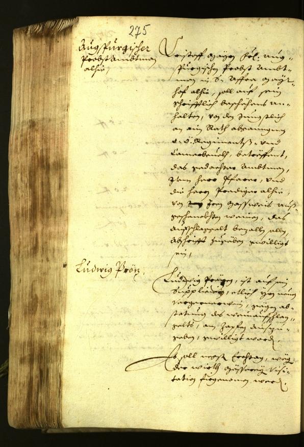 Archivio Storico della Città di Bolzano - BOhisto protocollo consiliare 1627 