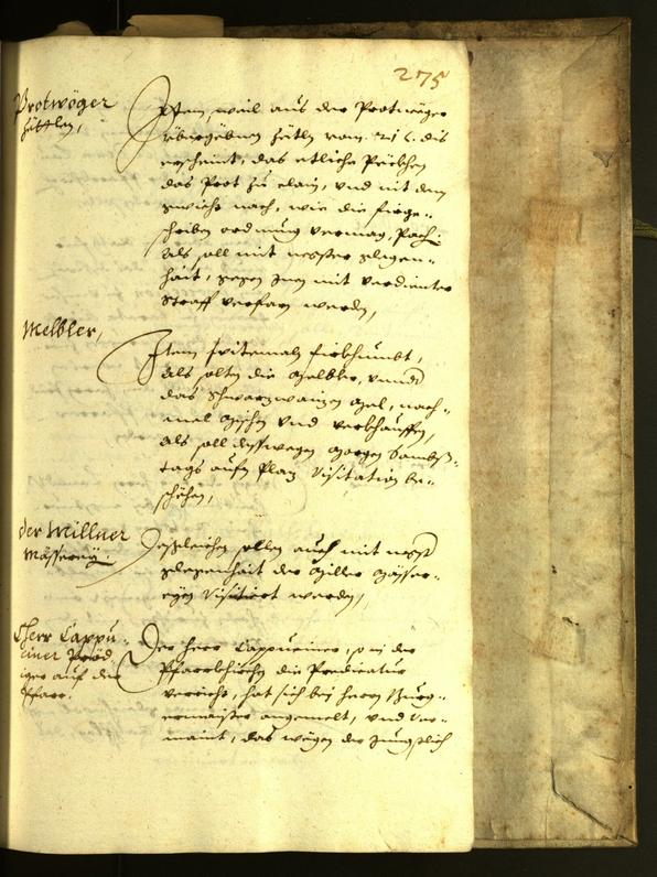 Civic Archives of Bozen-Bolzano - BOhisto Minutes of the council 1627 