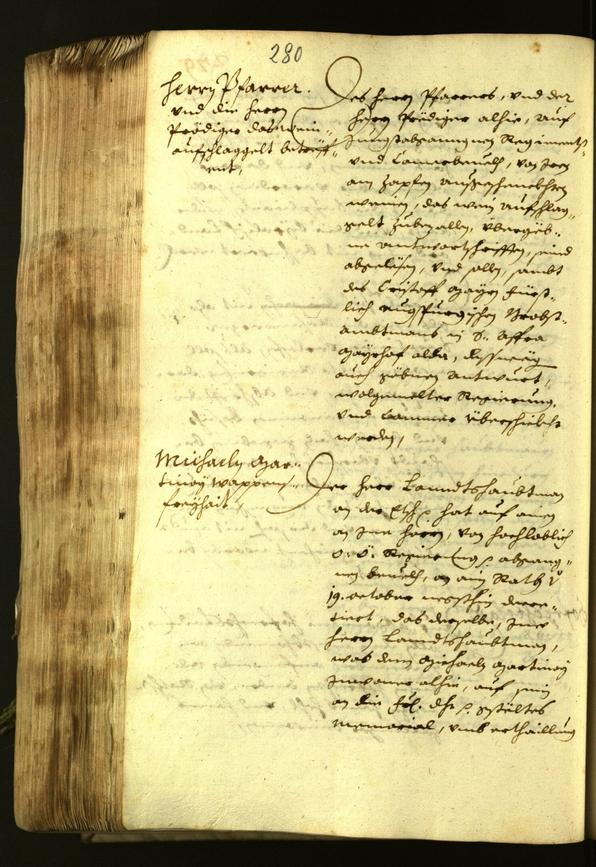 Archivio Storico della Città di Bolzano - BOhisto protocollo consiliare 1627 