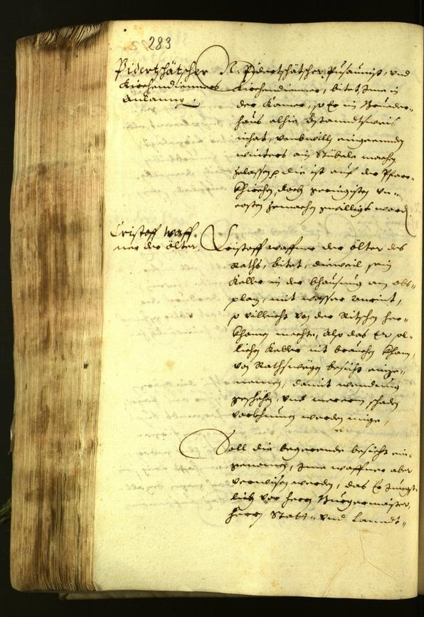 Civic Archives of Bozen-Bolzano - BOhisto Minutes of the council 1627 