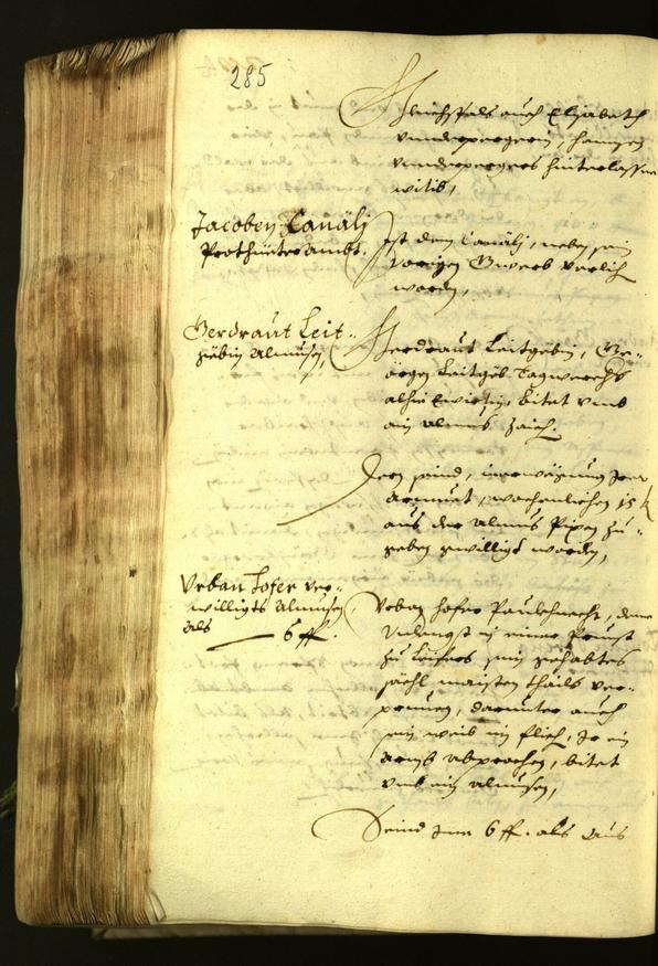 Archivio Storico della Città di Bolzano - BOhisto protocollo consiliare 1627 