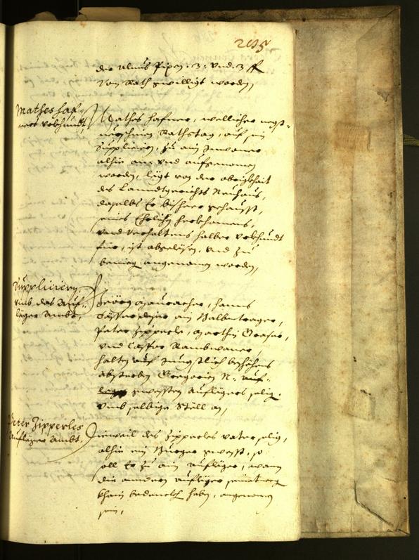 Civic Archives of Bozen-Bolzano - BOhisto Minutes of the council 1627 