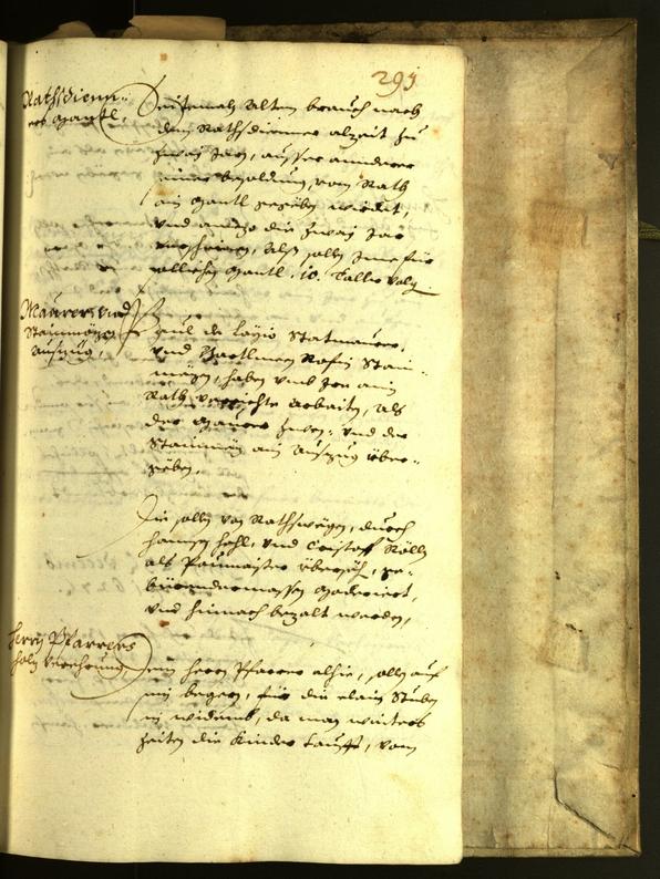 Civic Archives of Bozen-Bolzano - BOhisto Minutes of the council 1627 