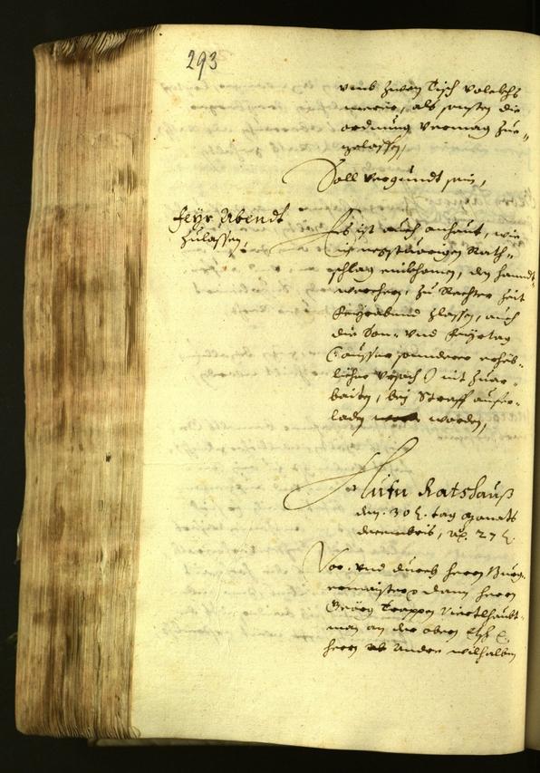 Archivio Storico della Città di Bolzano - BOhisto protocollo consiliare 1627 