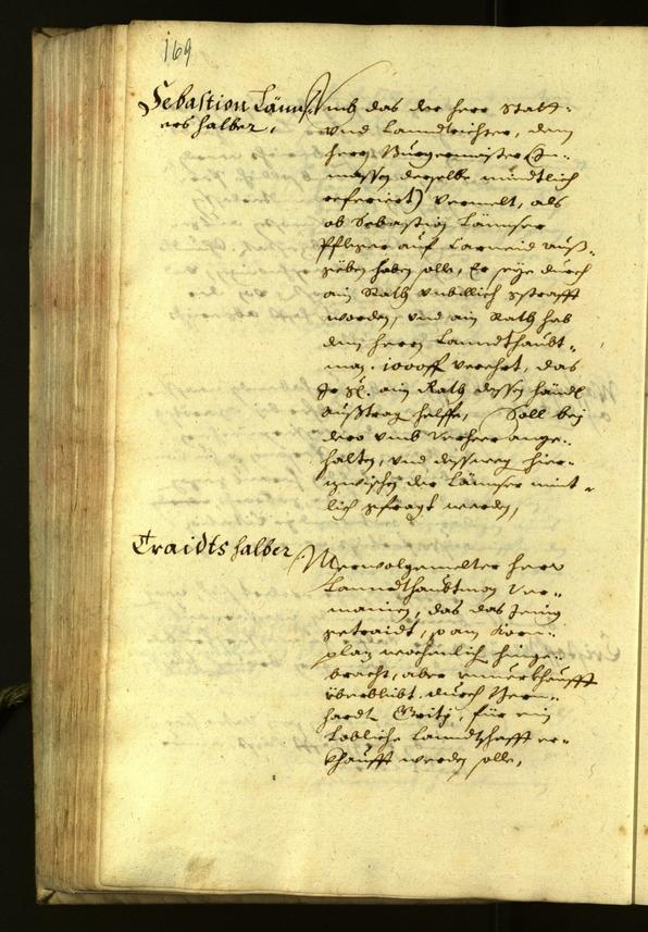 Archivio Storico della Città di Bolzano - BOhisto protocollo consiliare 1627 