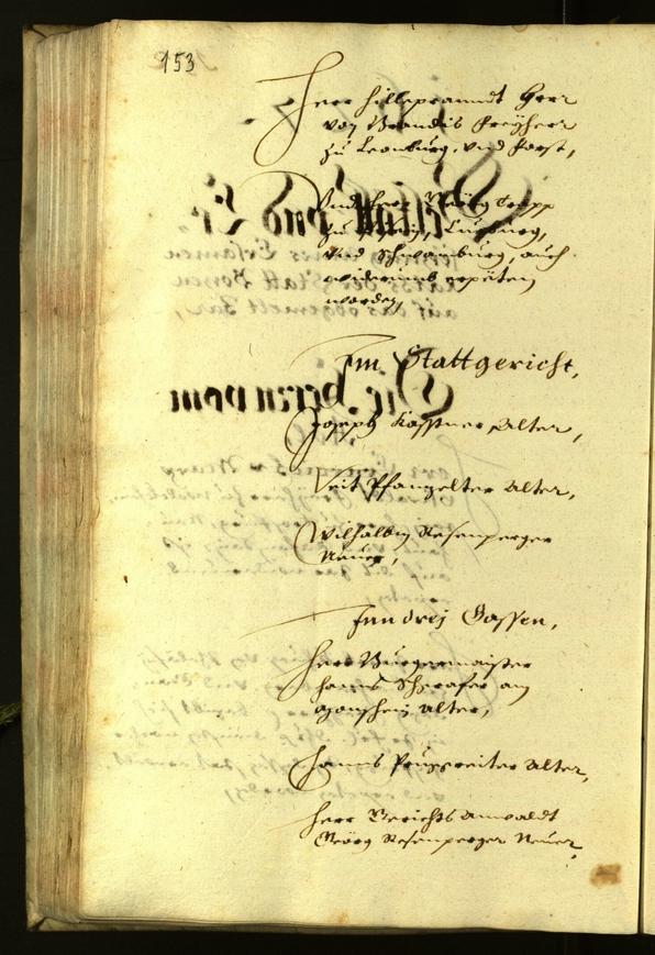 Stadtarchiv Bozen - BOhisto Ratsprotokoll 1627 