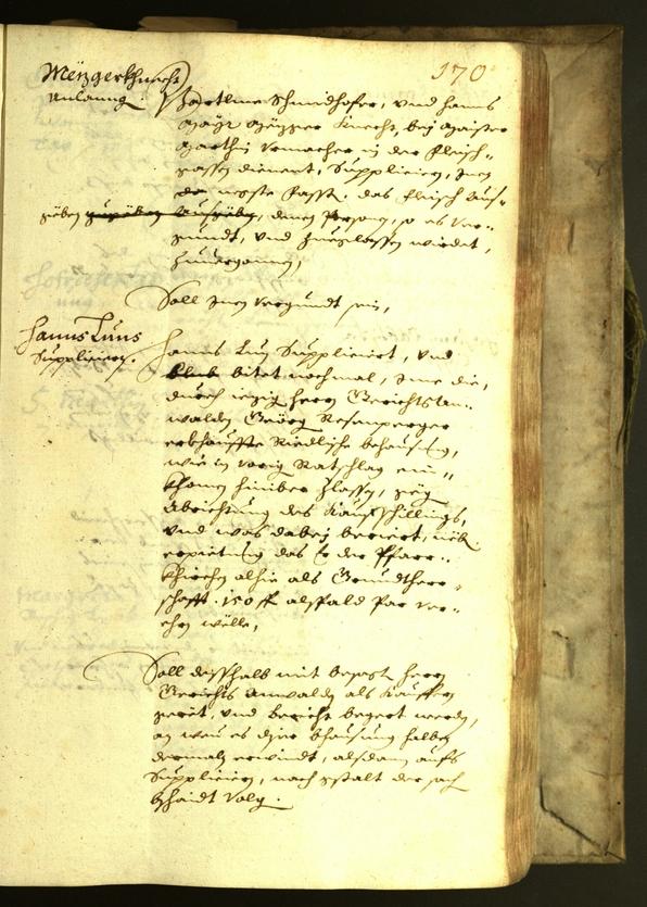 Civic Archives of Bozen-Bolzano - BOhisto Minutes of the council 1627 