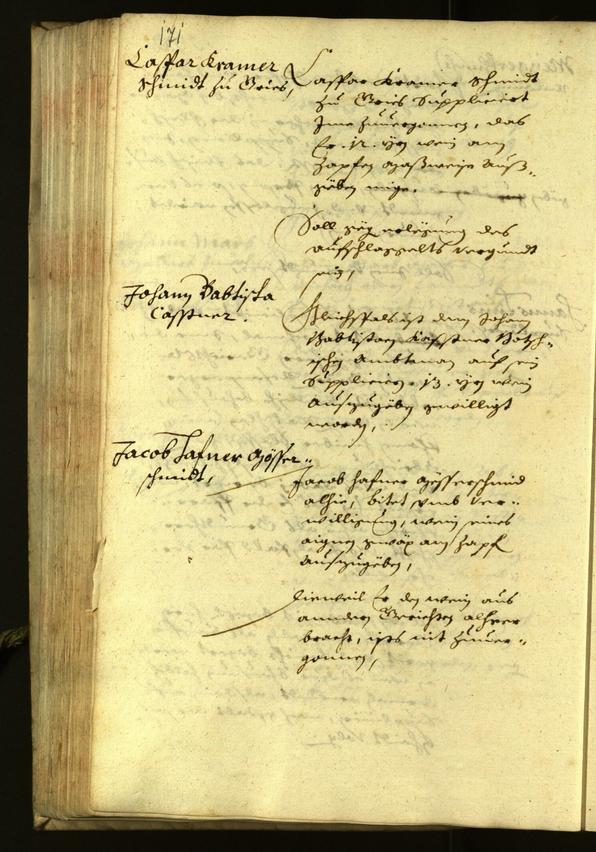 Civic Archives of Bozen-Bolzano - BOhisto Minutes of the council 1627 