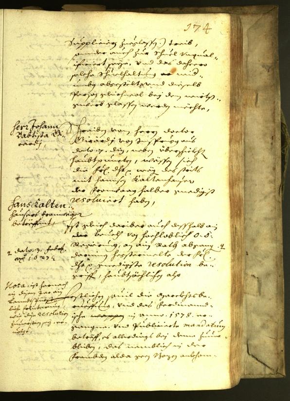 Civic Archives of Bozen-Bolzano - BOhisto Minutes of the council 1627 