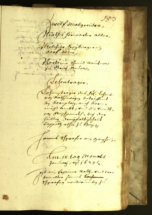 Civic Archives of Bozen-Bolzano - BOhisto Minutes of the council 1627 