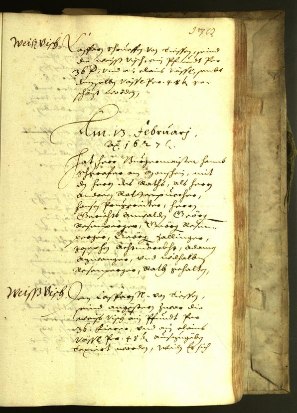 Civic Archives of Bozen-Bolzano - BOhisto Minutes of the council 1627 