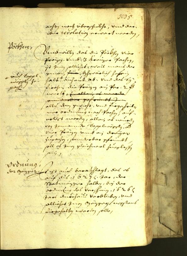 Stadtarchiv Bozen - BOhisto Ratsprotokoll 1627 