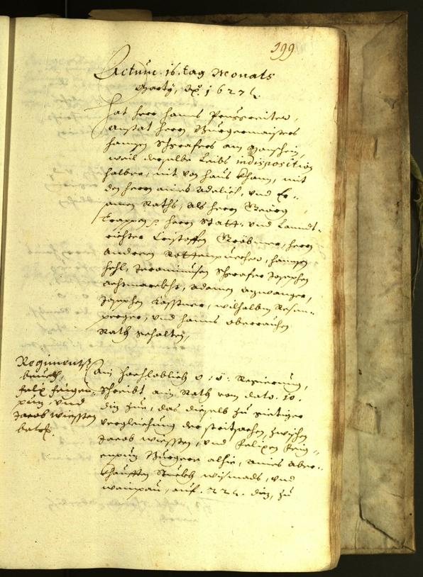 Civic Archives of Bozen-Bolzano - BOhisto Minutes of the council 1627 