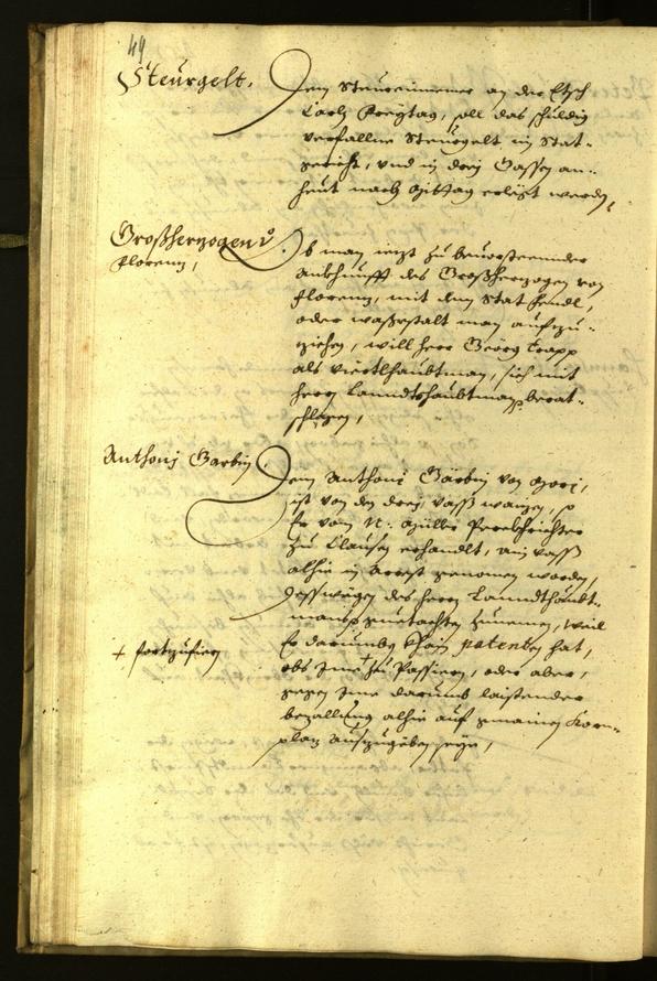 Civic Archives of Bozen-Bolzano - BOhisto Minutes of the council 1628 