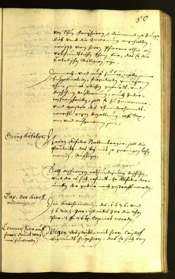 Civic Archives of Bozen-Bolzano - BOhisto Minutes of the council 1628 