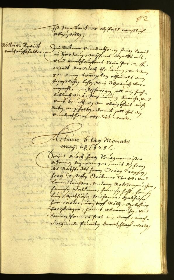 Civic Archives of Bozen-Bolzano - BOhisto Minutes of the council 1628 