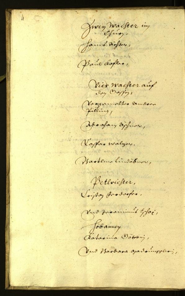 Stadtarchiv Bozen - BOhisto Ratsprotokoll 1628 