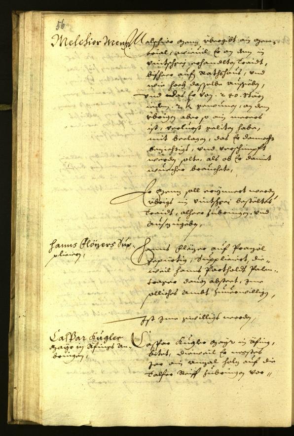 Civic Archives of Bozen-Bolzano - BOhisto Minutes of the council 1628 