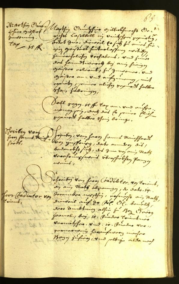 Civic Archives of Bozen-Bolzano - BOhisto Minutes of the council 1628 