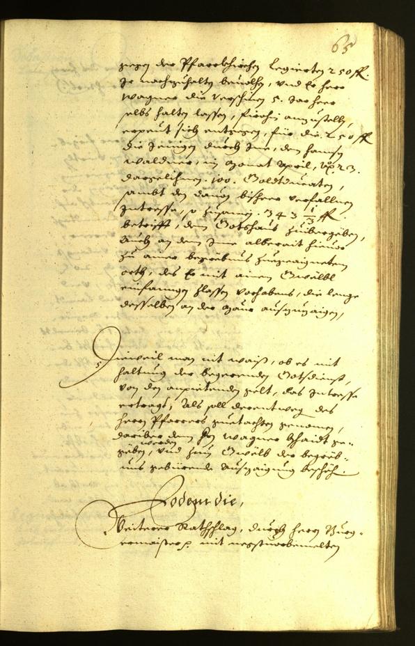 Civic Archives of Bozen-Bolzano - BOhisto Minutes of the council 1628 